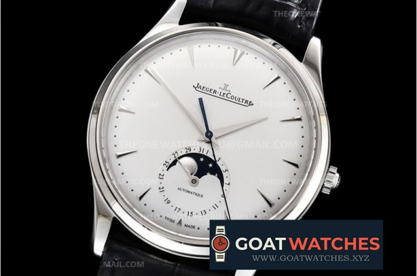 Jaeger Lecoultre - Master Ultra Thin Moonphase SS/LE White MY9015