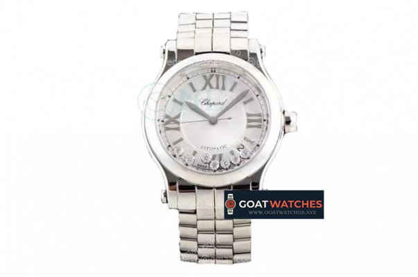 Chopard - Happy Sports Diamonds 36mm 274893-5003 SS/SS Wht/Rmn YF Asia 2892