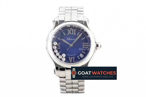 Chopard - Happy Sports Diamonds 36mm 274893-5003 SS/SS Blue/Rmn YF Asia 2892