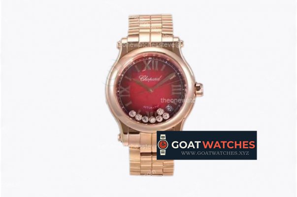 Chopard - Happy Sports 36mm RG/RG Red YF A2891