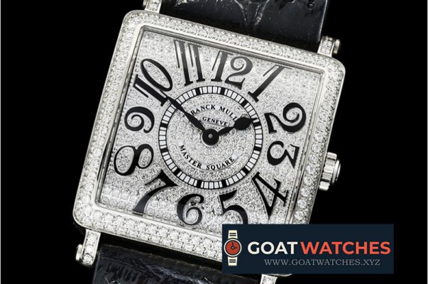 Franck Muller - Master Square 6002 Midsize SS/LE Diams GF - Swiss Qtz