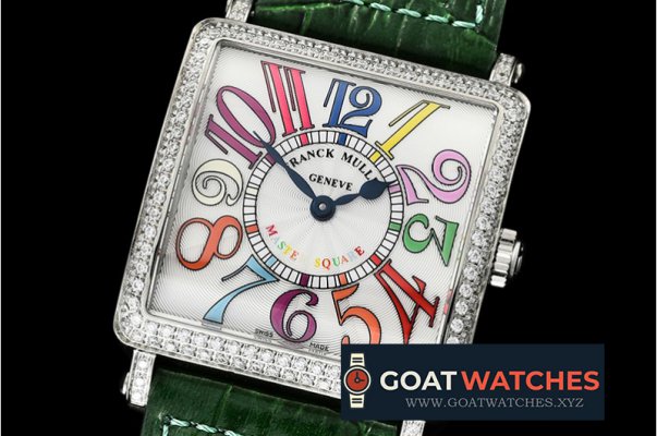 Franck Muller - Master Sq 6002 Midsize SS/LE Grn Crazy GF - Swiss Qtz