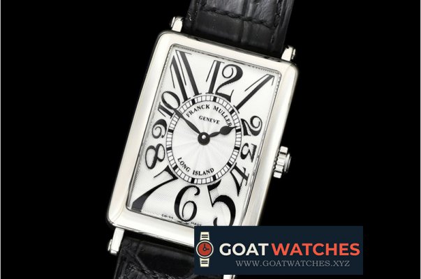 Franck Muller - Long Island Ladies 952QZ SS/LE (Blk) Wht GF Swiss Qtz