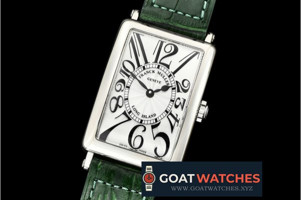 Franck Muller - Long Island Ladies 952QZ SS/LE (Grn) Wht GF Swiss Qtz