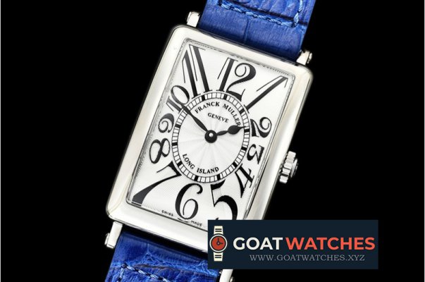 Franck Muller - Long Island Ladies 952QZ SS/LE (Blue) Wht GF Swiss Qtz