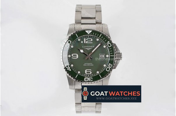 Longines - HydroConquest Mens SS/SS Green ZF Asia 2824