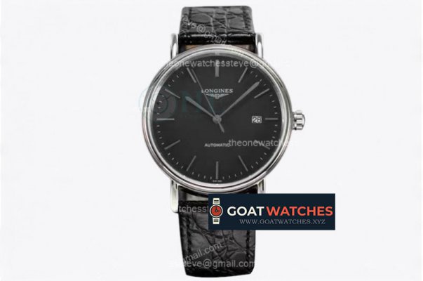 Longines - Master Collection 40mm SS/LE Blk/Stk Cal.L888