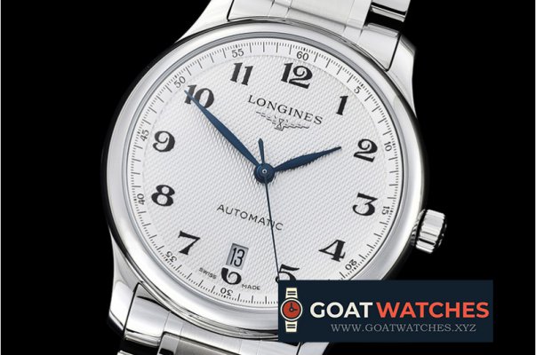 Longines - Longines Master Collection SS/SS White/Num MY9015 Mod