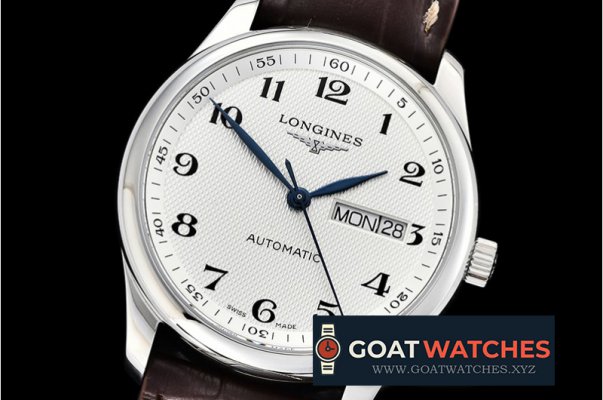 Longines - Master Collection Automatic SS/LE White/Num LGF A2836