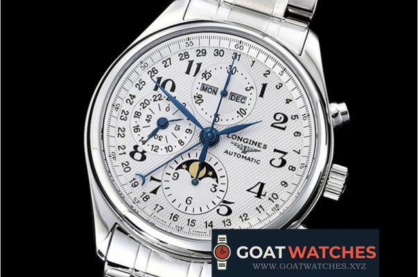 Longines - Master Complications Auto SS/SS Wht GSF Asia 7750