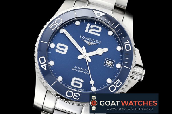 Longines - HydroConquest Mens SS/SS Blue ZF Asia 2824