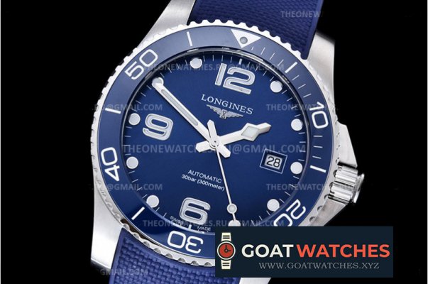 Longines - HydroConquest Mens SS/RU Blue ZF Asia 2824