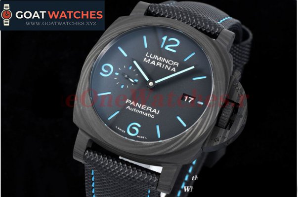 Panerai - PAM1661 Lum. Carbotech Auto 44mm FC/NY VSF P9010