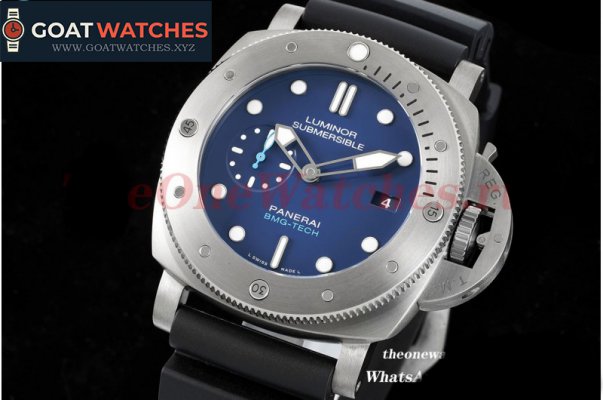 Panerai - PAM692 Lum. Sub. BMG Tech TI/RU Blue 47MM VSF P9010