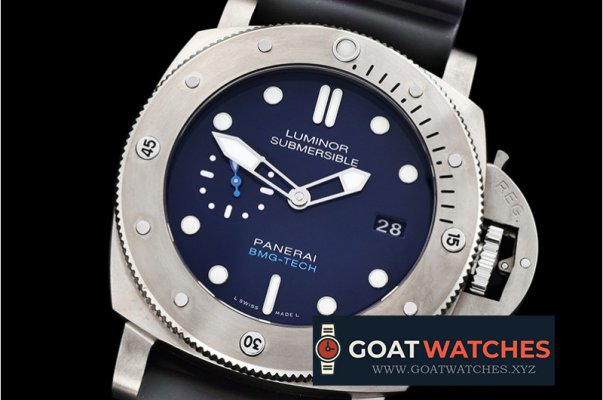 Panerai - PAM692 Lum. Sub. BMG Tech TI/RU Blue XF A7750 Mod 9010