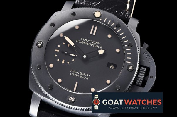 Panerai - PAM508P Submersible 47mm CER/LE Blk VSF V3 P9000 Mod