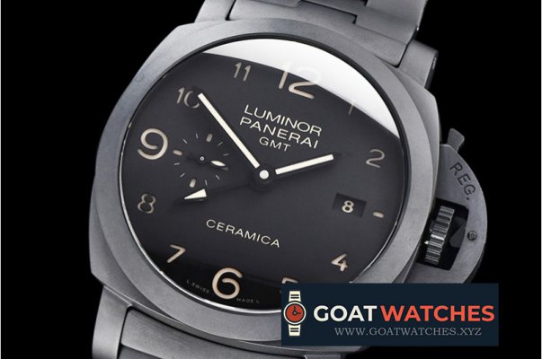 Panerai - PAM438 Lum. Tuttonero 1950 GMT CR/CR Blk VSF V2 P9001