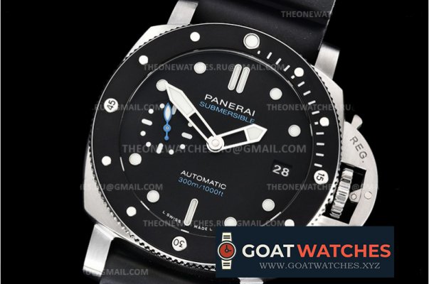 Panerai - PAM683 Submersible 42mm SS/RU Black VSF Asia OP XXXIV