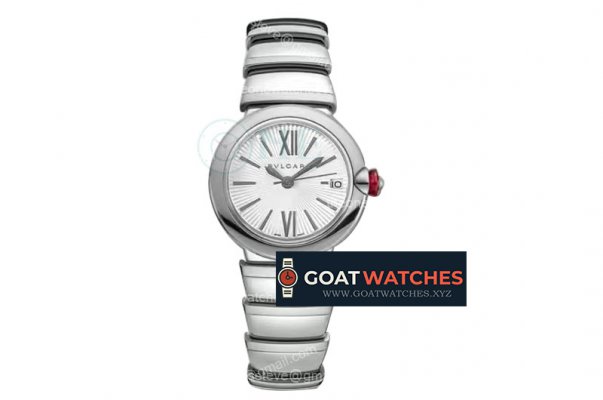 Bvlgari - Lvcea series 33mm SS/SS White/Rom BVF 9015