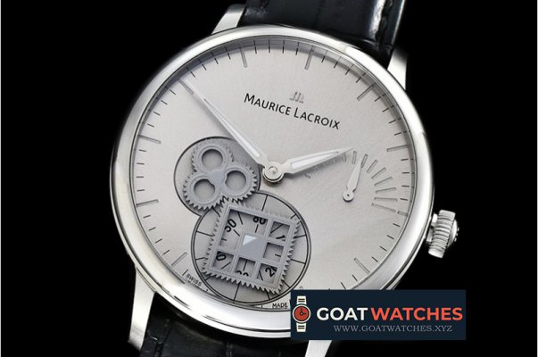 Maurice Lacroix - Masterpiece Square Wheel SS/LE Silv Grey AMF Asia 6498