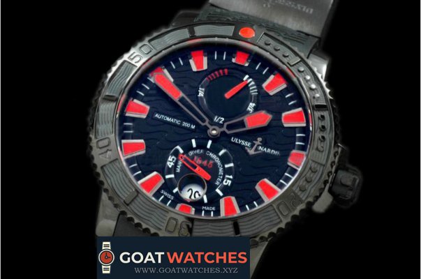 Ulysse Nardin - Maxi Marine Diver PVD/RU Black Sea A-23J