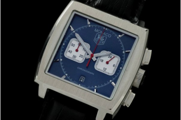 Tag Heuer - Monaco Classic SS/LE Blue Jap Quartz Chrono