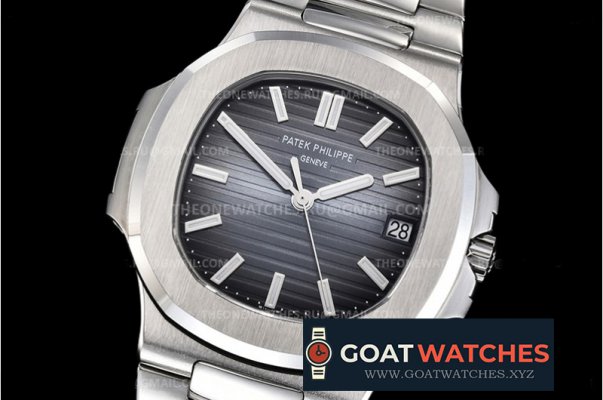 Patek Philippe - Nautilus Jumbo 5711 SS/SS B-Grey/Stk 3KF Asia 324