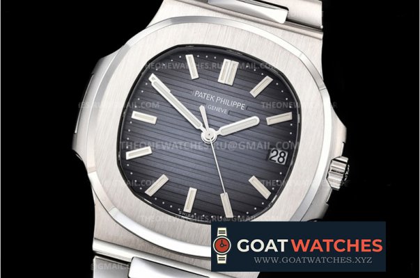 Patek Philippe - Nautilus Jumbo 5711 SS/SS Blue/Stk PPF V4 Asia 324