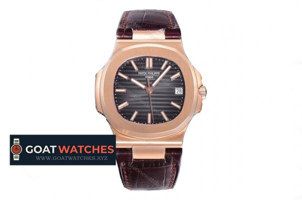 Patek Philippe - Nautilus 5711 40mm RG/LE Grey/Stick GRF V2 MY9015 Mod