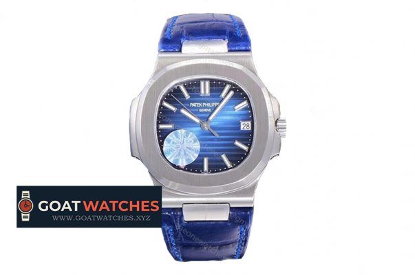 Patek Philippe - Nautilus 5711 40mm SS/LE G-Blue/Stick GRF V2 MY9015 Mod