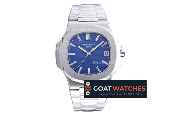 Patek Philippe - Nautilus Jumbo 5711 40th SS/SS Blue/Stk 3KF V2 Asia 324