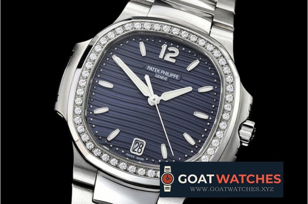 Patek Philippe - Patek Nautilus 33mm Diam SS/SS Blue PF Miyota 9015