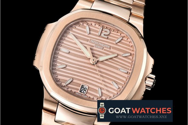 Patek Philippe - Patek Nautilus 33mm RG/RG Rose Gold PF Miyota 9015