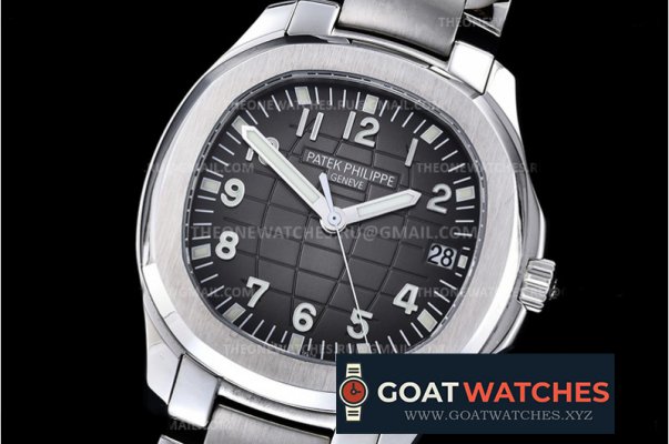 Patek Philippe - Aquanaut Ref.5167 SS/SS Black/Num ZF 1:1 MY9015 Mod