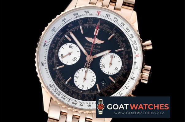 Breitling - Navitimer RG/RG Blue Sticks A-7750