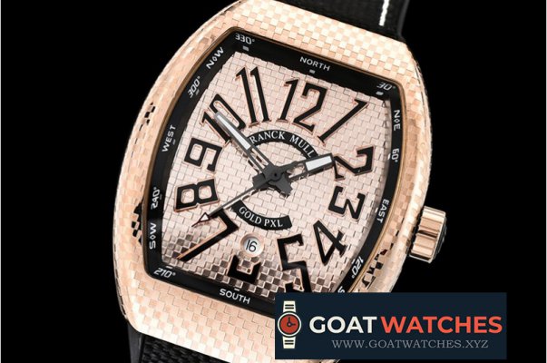 Franck Muller - FM Vanguard PXL RG/NY Rose Gold/Num Asia 2824