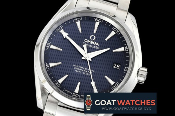 Omega - Aqua Terra 150m SS/SS Blue VSF Ultimate Asia 8500