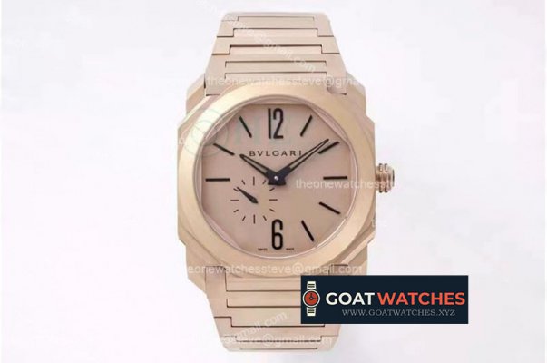 Bvlgari - Octo Finissimo RG/RG Rose Gold BVF Asia BVL138