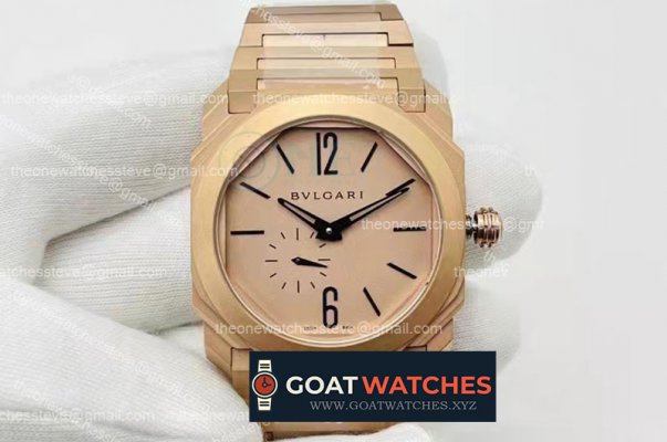 Bvlgari - Octo Finissimo RG/RG RoseGold BVF Asia BVL138