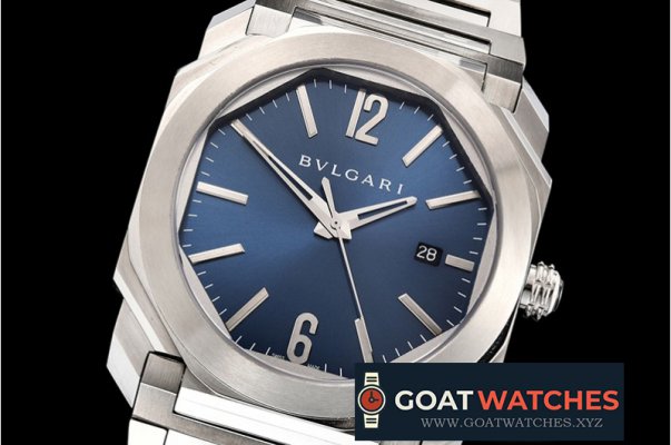 Bvlgari - Octo 41mm Automatic SS/SS Blue BVF Miyota 9015