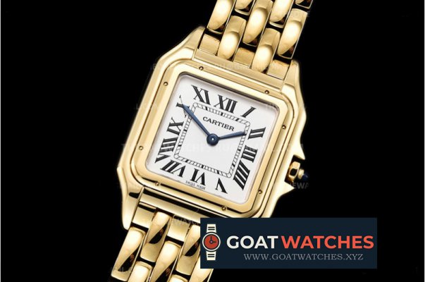 Cartier - Panthere De Cartier Ladies YG/YG Wht KOR Swiss Quartz