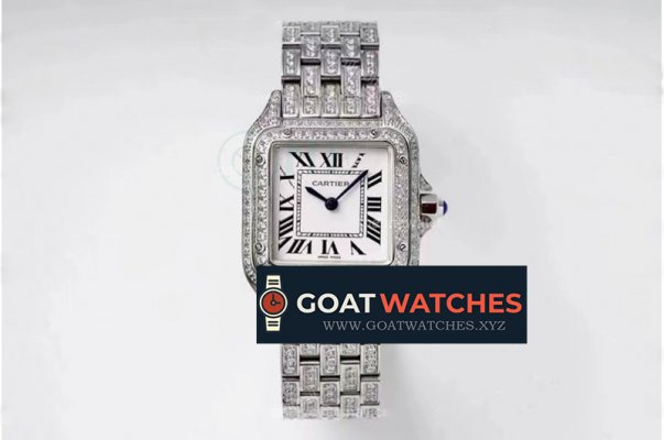 Cartier - Panthere Secrete De Ladies Dia SS/SS Wht ACF A23J