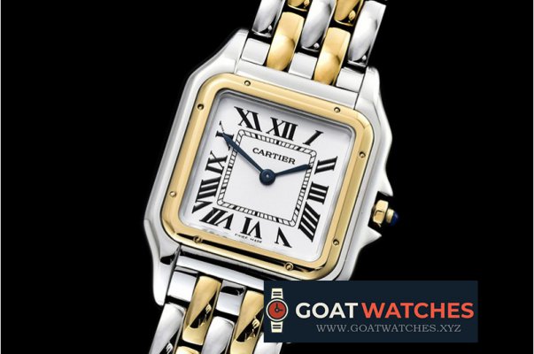 Cartier - Panthere Secrete De Ladies SS/YG White KOR Swiss Qtz