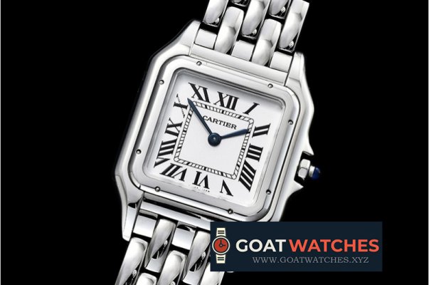 Cartier - Panthere Secrete De Ladies SS/SS White KOR Swiss Qtz