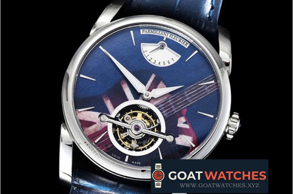 Parmigiani Fleurier - Reserve De Marche Hebdomadaire SS/LE Blue Tourb