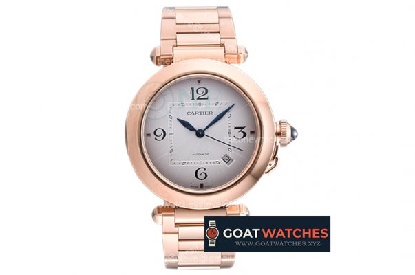 Cartier - Pasha Man WGPA0007 RG/RG White/Num 3KF 1847