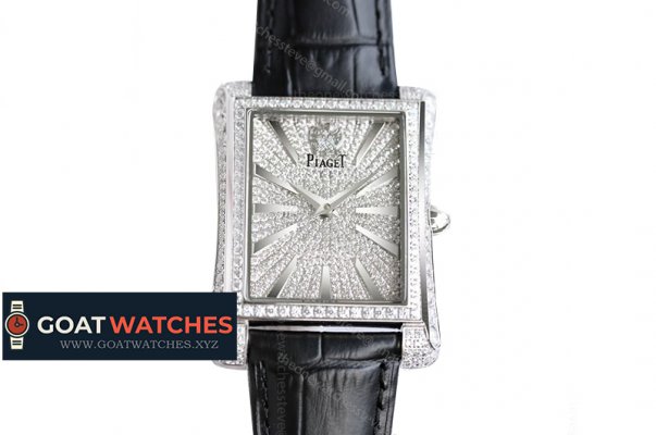 Piaget - BLACK-TIEG0A33075 Full Diamonds SS/LE TWF MIYOTA 9015 Mod