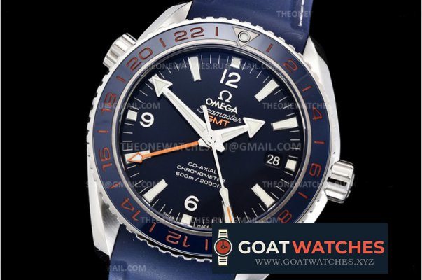 Omega - Planet Ocean 600M 43.5mm GMT SS/RU Blue VSF A8605