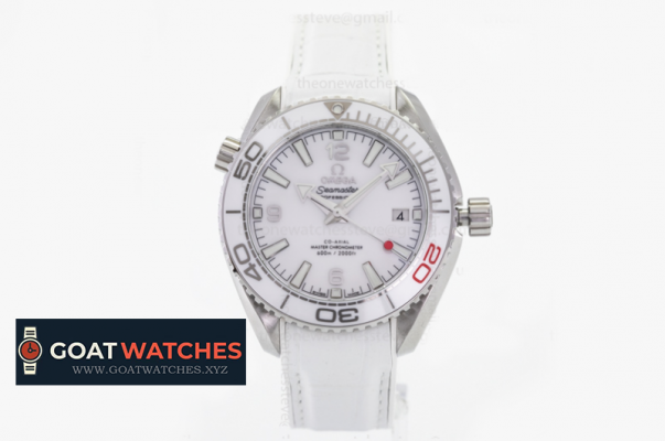 Omega - Planet Ocean 39.5mm Tokyo 2020 White SS/LE VSF A8800