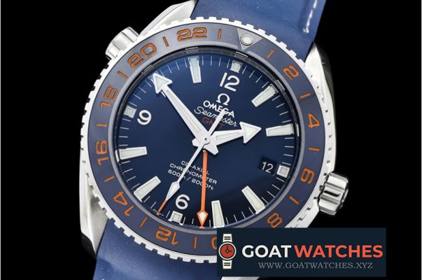 Omega - Basel 2016 P-Ocean GMT SS/RU Blue BP A2836 Mod8605